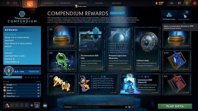 WTF - THE INTERNATIONAL 2023 COMPENDIUM DOTA 2 смотреть онлайн
