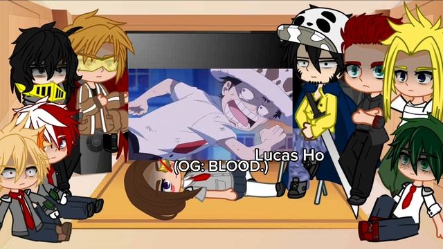 MHA react to ONE PIECE•Warlords: Trafalgar D. Water Law ? (S4e7). [REMAKE] смотреть онлайн