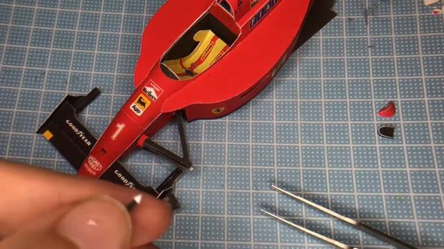 ペーパークラフト Ferrari 641/2 を作る！ #39 смотреть онлайн
