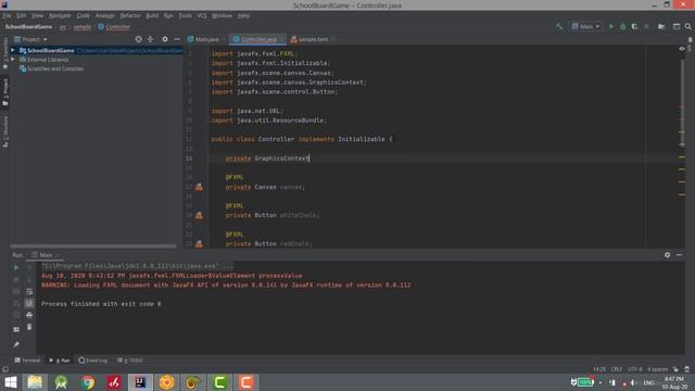 JavaFx Game: School Board смотреть онлайн