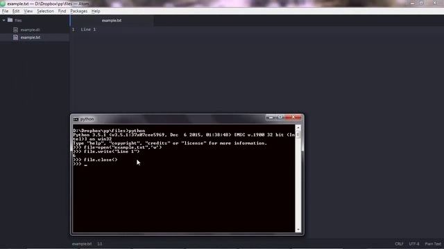How Open and Write Text to a Text File in Python смотреть онлайн