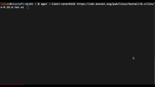 Linux / Unix wget command tutorial with examples for new users смотреть онлайн