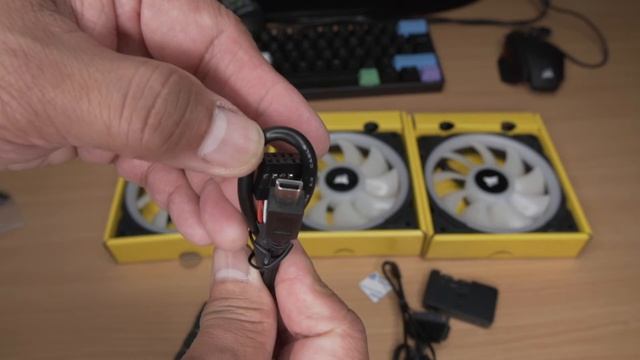 CORSAIR LL120 RGB FAN KIT + NODE PRO, UNBOXING смотреть онлайн