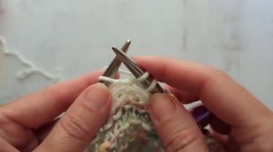 Бактус спицами в технике свинг, мастер-класс. Шикарная шаль спицами.