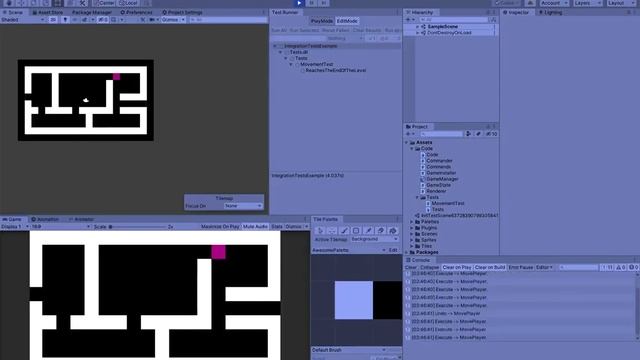 Unity integration tests смотреть онлайн