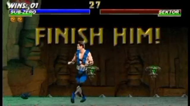 Mortal Kombat trilogy one button fatalities in ps1 смотреть онлайн