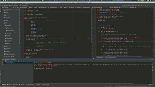 testing with pytest in django with pycharm docker смотреть онлайн