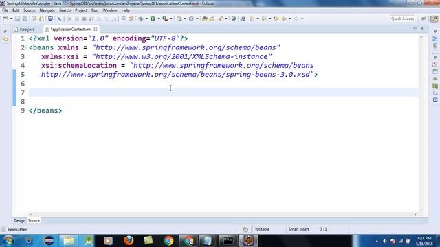 Dependency Injection Via Constructor | BeanFactory Vs. ApplicationContext | In Hindi #6 смотреть онлайн