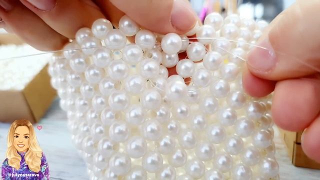 СУМКА ИЗ БУСИН СВОИМИ РУКАМИ - жемчужная сумочка ПОЛНАЯ ВЕРСИЯ КУРСА смотреть онлайн