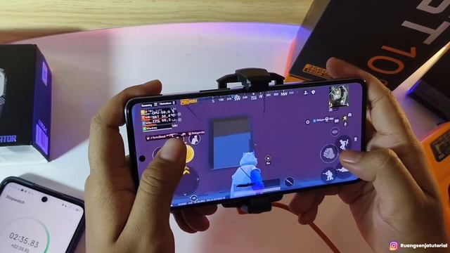 Siksa Infinix GT 10 Pro PUBG 90 FPS Pakai Fan Cooler Gamen GMR-05 ! FPS jadi Stabil ? смотреть онлайн