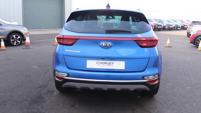 KIA Sportage 1.6T GDi ISG 4 5dr DCT Auto [AWD] Blue - DE68VHZ