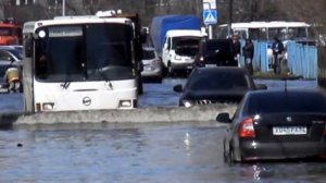 Вброд на Ниссан Мурано. Floats on the Nissan Murano.