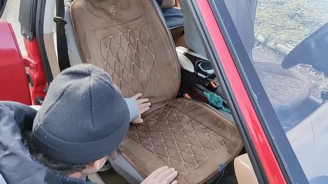 Обзор накидок с подогревом «Karcle» для автокресла смотреть онлайн