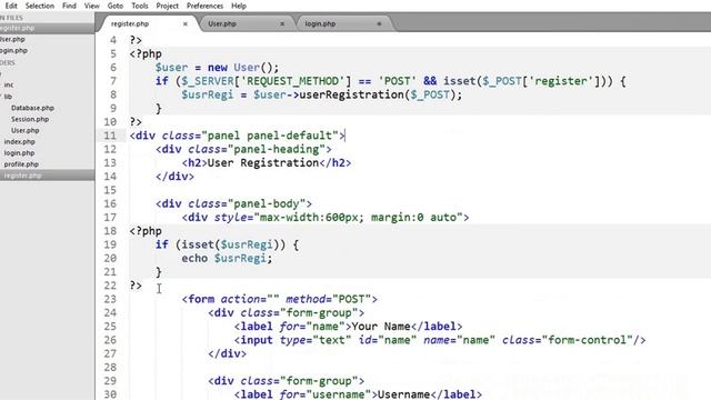 Login/Registration system with PHP OOP, PDO & Bootstrap (বাংলা) - User Registration Mechanism смотреть онлайн