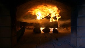 Выпекаем хлеб в русской печи.