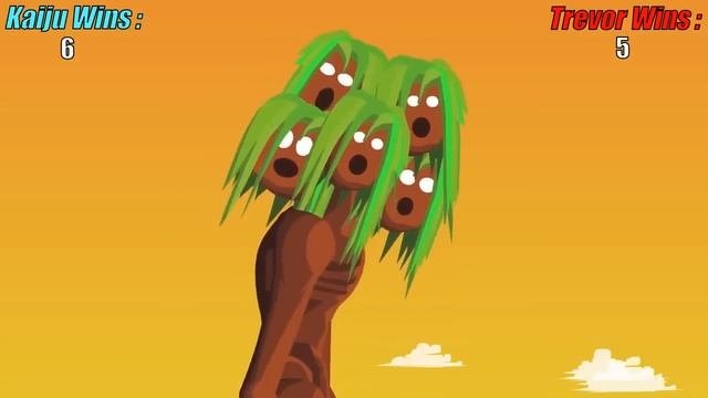 Kaiju Monsters Vs Trevor Monsters | Kaiju Animation