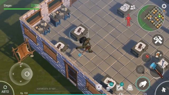 Last day on Earth (стройка, стены, пол, железо, каменные блоки, доски, дуб) смотреть онлайн