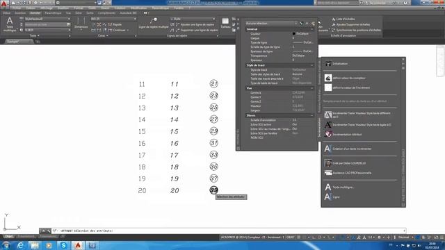 utilisation incrementation autocad lt - vidéo 2 смотреть онлайн