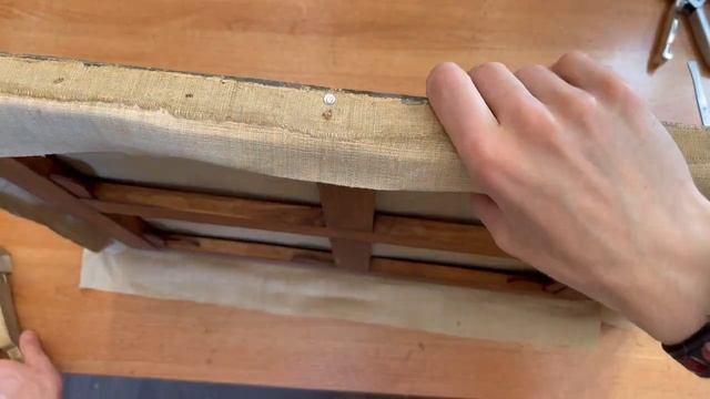 Реставрация работы художника Булгакова В. смотреть онлайн