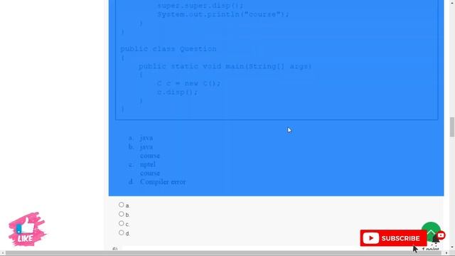 NPTEL Programming in Java Week 5 Assignment Solutions 2023 || Jul-Dec 2023 || @OPEducore смотреть онлайн