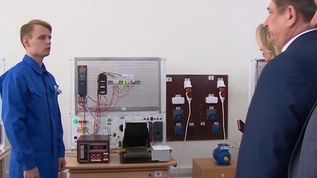 В Оскольском политехническом колледже открыты современные лаборатории смотреть онлайн