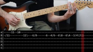 Pink Floyd - High Hopes solo (Guitar lesson with TAB)