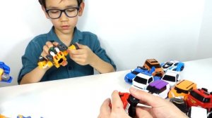 ТОБОТЫ 2019 Челлендж - Кто быстрее трансформирует ТОБОТА? Тоботы Вперед - Игрушки для мальчиков!