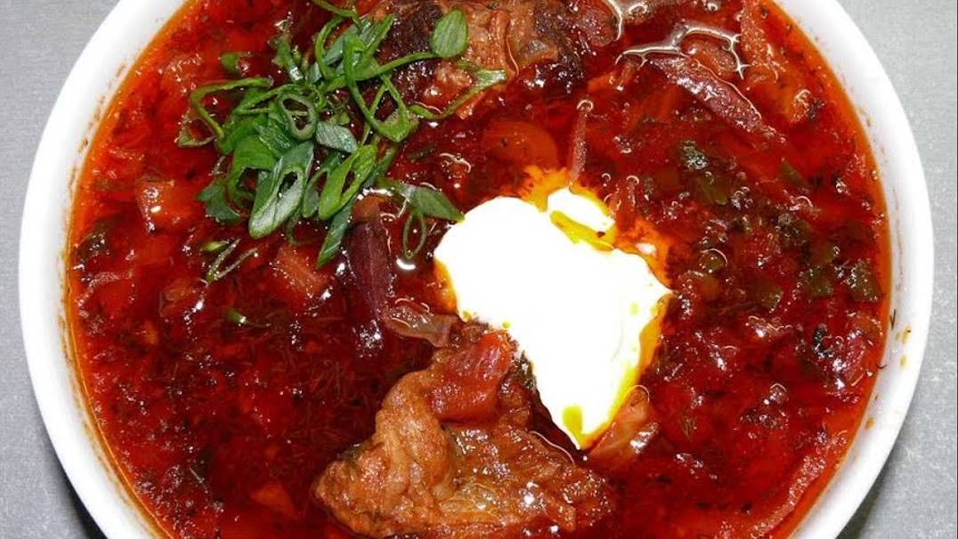 Приготовление борща в афганском казане.Борщ бомбезный смотреть онлайн