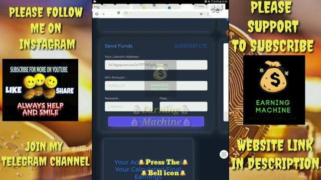 || FREE LTC || MY LIVE PAYOUT || 0 REFERRAL || 0 DEPOSIT || LITEHASH смотреть онлайн