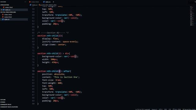 HTML & CSS Web Designing 29 - Snap Scrolling Effect in Web Pages - Sinhala смотреть онлайн