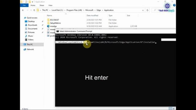 How To Uninstall Microsoft Edge In Windows 10 2021 | Uninstall Microsoft Edge 2021 смотреть онлайн
