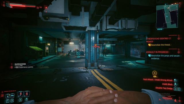 Cyberpunk 2077 Knife only pt. 3 смотреть онлайн