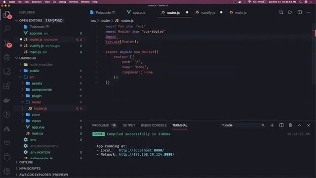 Vue JS Application with Routing Setup #21 смотреть онлайн
