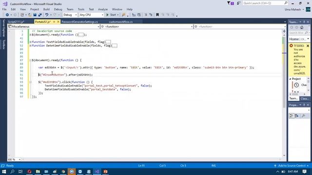 How to Add Custom Button in CRM Portals смотреть онлайн