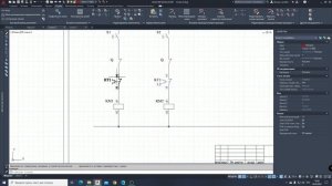 AutoCAD Electrical. Создание электрической схемы. Урок 3.