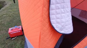 Трехслойная палатка для зимней рыбалки Mir. Предусмотрено все