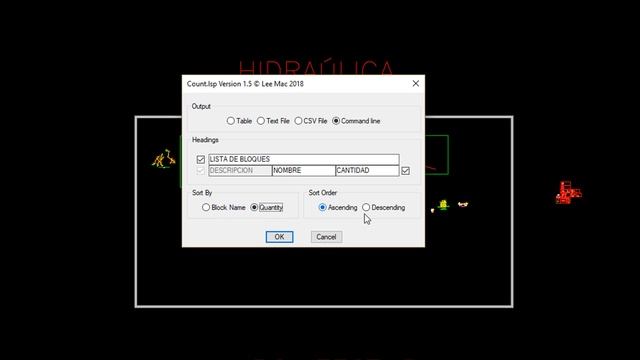 CONTADOR DE BLOQUES - METRADOS AUTOCAD LISP 7/12 смотреть онлайн