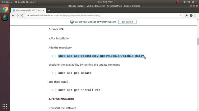 How to installs VLC Media player on Ubuntu смотреть онлайн