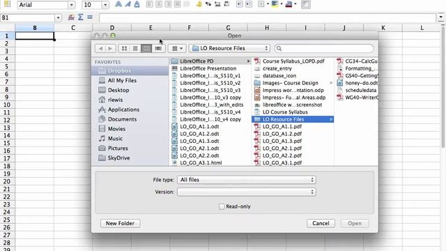 LibreOffice: Calc- Importing Data смотреть онлайн