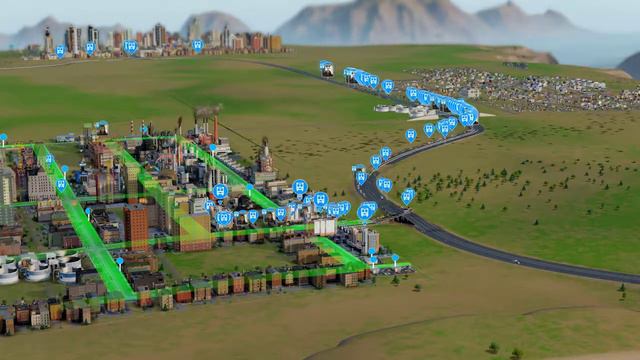 SimCity 2013 Crazy Highway Traffic смотреть онлайн
