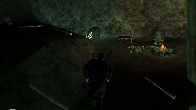 Прохождения Gothic3(17серия)Пещера под Кап Дуном и драконы смотреть онлайн