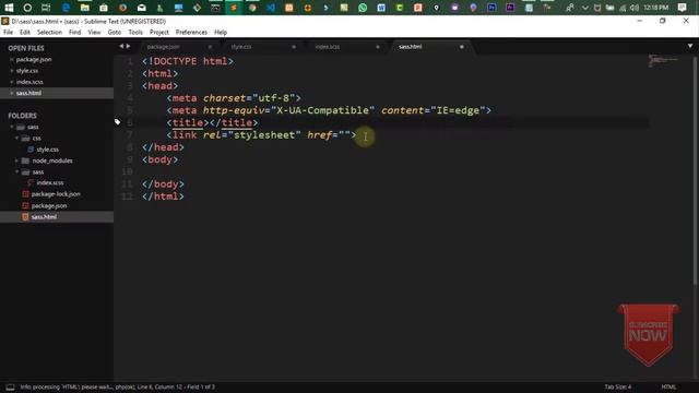 SASS Tutorial in Hindi part 02: How to Compile and Run our very first Sass Code in Hindi/Urdu смотреть онлайн