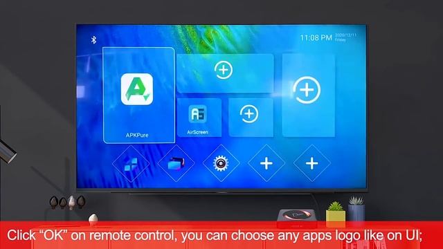 ✅ VONTAR Z5 Smart TV Box Android 10 4G 64GB Rockchip RK3318 Support 1080p 4K Google Play Youtube смотреть онлайн