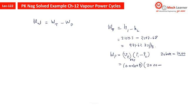 Pk Nag Solved Example Ex-12.1 to Ex-12.2 vapour power cycle || Engineering Thermodynamics - 122 || смотреть онлайн