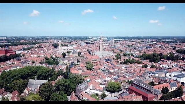 Belgique vue du ciel | Bruxelles ville, Bruges, Anvers | Vidéo 4k | Vacances en Belgique смотреть онлайн