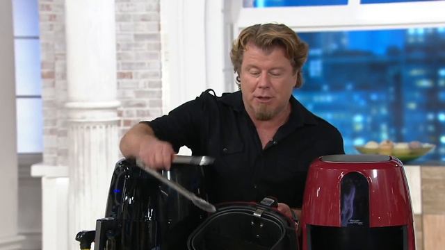 Power Air Fryer Elite 5.5-qt 6-in-1 Digital Air Fryer w/ Cake Pan on QVC смотреть онлайн