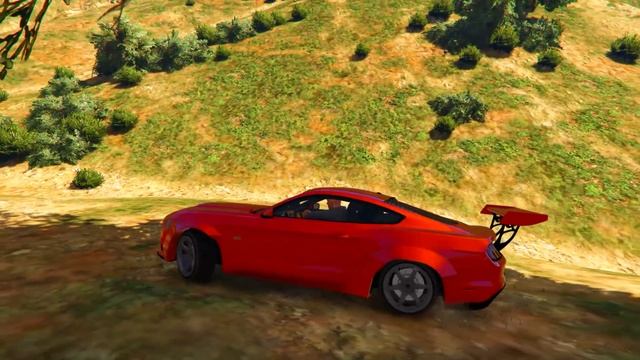 FORD MUSTANG GT CAR MOD! (GTA 5 Mod Showcase) смотреть онлайн