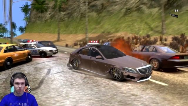Mercedes Benz S63 AMG w222 для GTA 4. Для деловых. смотреть онлайн