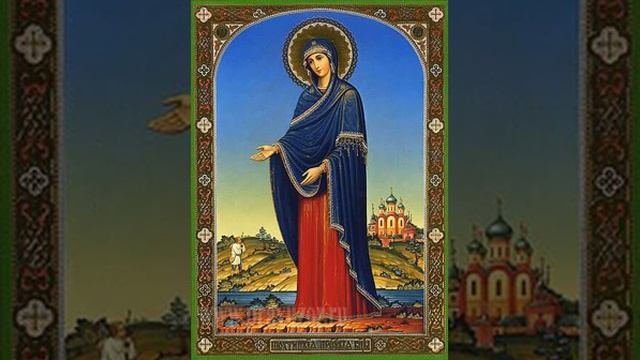 Молитва пред иконою Божией Матери "У источника" (Пюхтицкой) смотреть онлайн