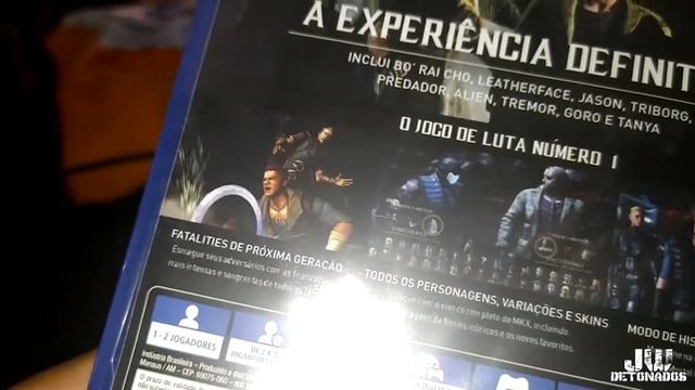 UNBOXING #111 - MORTAL KOMBAT XL │ PS4 MÍDIA FÍSICA смотреть онлайн